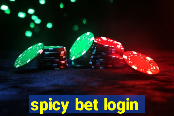 spicy bet login